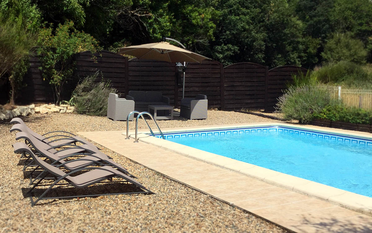 Gîte avec piscine privée, Périgord Blanc/Dordogne
